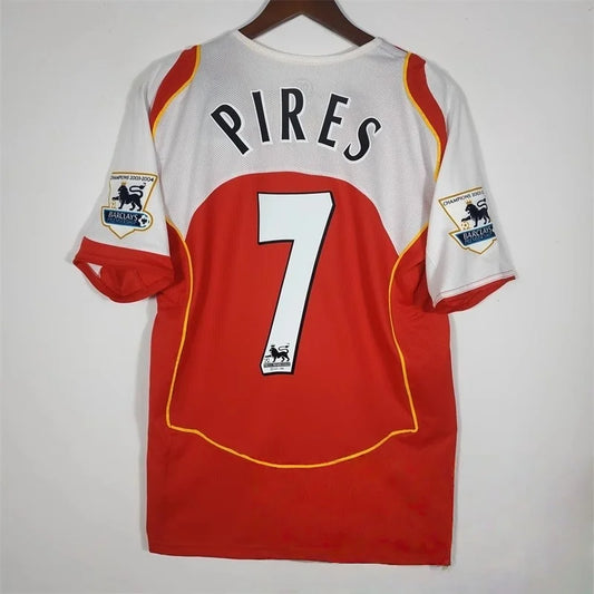 Arsenal Retro Jersey - Robert Pires Classic Football Shirt